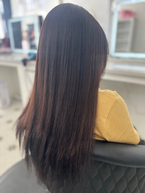 Hair styling work by Audrey's Style Bar